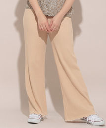 apres jour | カットリブフレアパンツ【ZOZOTOWN限定アイテム】(その他パンツ)