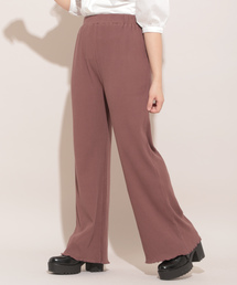 apres jour | カットリブフレアパンツ【ZOZOTOWN限定アイテム】(その他パンツ)
