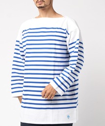 RC01 6101C BOAT NECK L/S P.O. ビッグサイズ ラッセル フレンチ セーラーTシャツ