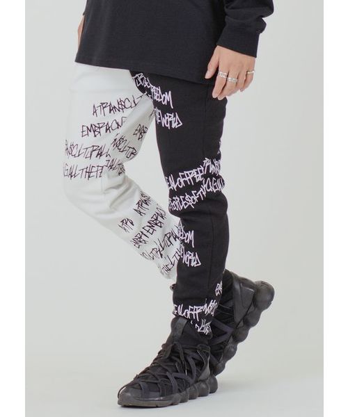 Re730 人気のジョッパーズパンツ ロゴ切り替え スウェットパンツ Re730 アールイーセブンサーティー のファッション通販 Zozotown