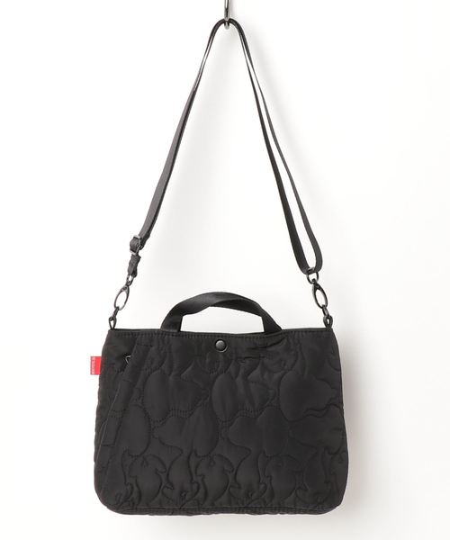 ROOTOTE（ルートート）の「ROOTOTE/ルートート　スヌーピー ベビーキルト PEANUTS-4G（トートバッグ・レディース・ブラック/セージグリーン・FREE）」の3枚目の写真