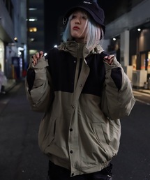 【ビッグシルエット】裏フリースマウンテンJKT