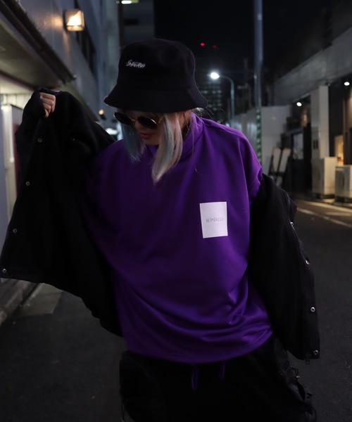 rovtski(ロフトスキー)の「【ビッグシルエット】裏フリースマウンテンJKT(ナイロンジャケット・メンズ・ブラック/ベージュ/パープル/レッド・FREE)」の20枚目の写真