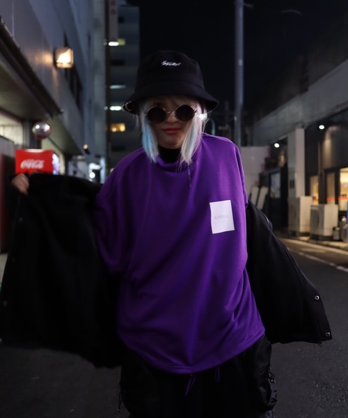 rovtski(ロフトスキー)の「【ビッグシルエット】裏フリースマウンテンJKT(ナイロンジャケット・メンズ・ブラック/ベージュ/パープル/レッド・FREE)」の21枚目の写真