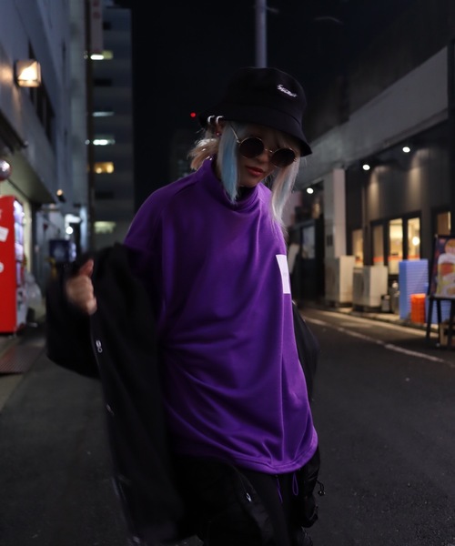 rovtski(ロフトスキー)の「【ビッグシルエット】裏フリースマウンテンJKT(ナイロンジャケット・メンズ・ブラック/ベージュ/パープル/レッド・FREE)」の22枚目の写真