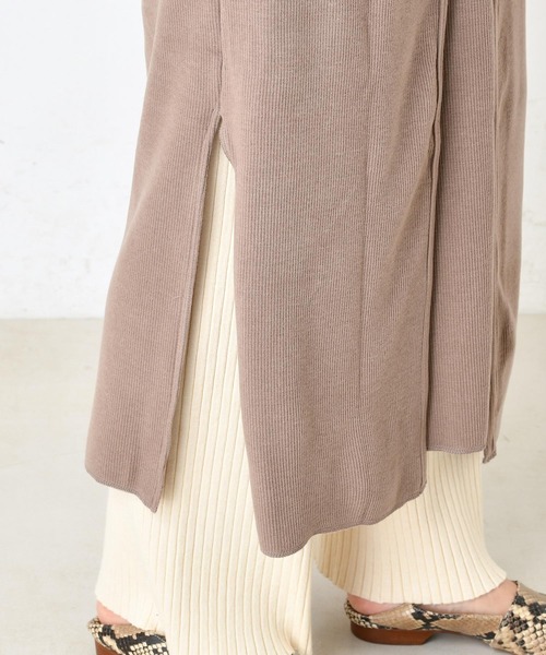 DouDou（ドゥドゥ）の「配色マルチワンピース（ワンピース・レディース・オフホワイト/ベージュ/ブラウン・FREE）」の20枚目の写真