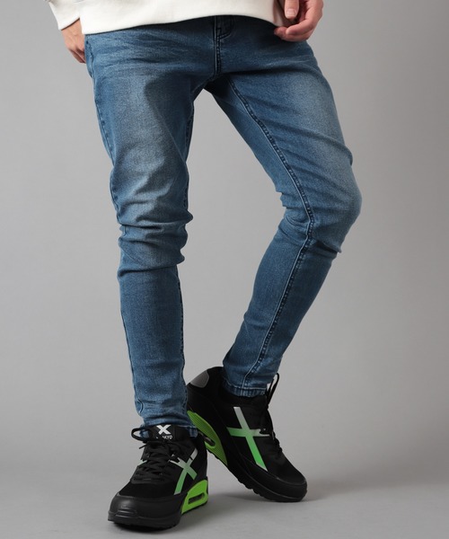 KOM ORIGINAL（ケーオーエム オリジナル）の「【X TOKYO】 メンズカジュアル ハイテクスニーカー（スニーカー・メンズ・ブラック×グリーン/ブラック×レッド・25/25.5/26/26.5/27/28）」の6枚目の写真