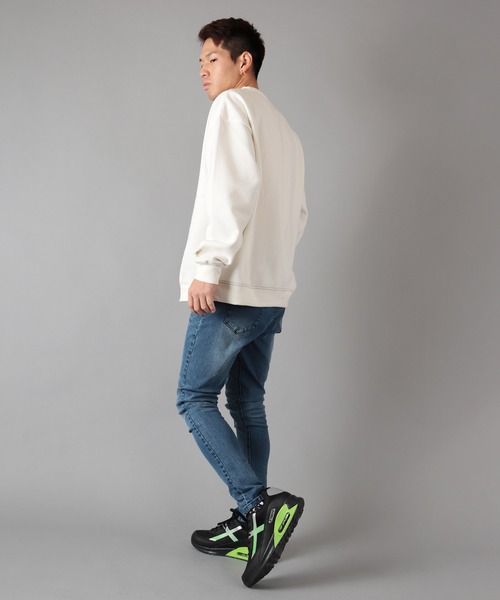 KOM ORIGINAL（ケーオーエム オリジナル）の「【X TOKYO】 メンズカジュアル ハイテクスニーカー（スニーカー・メンズ・ブラック×グリーン/ブラック×レッド・25/25.5/26/26.5/27/28）」の7枚目の写真