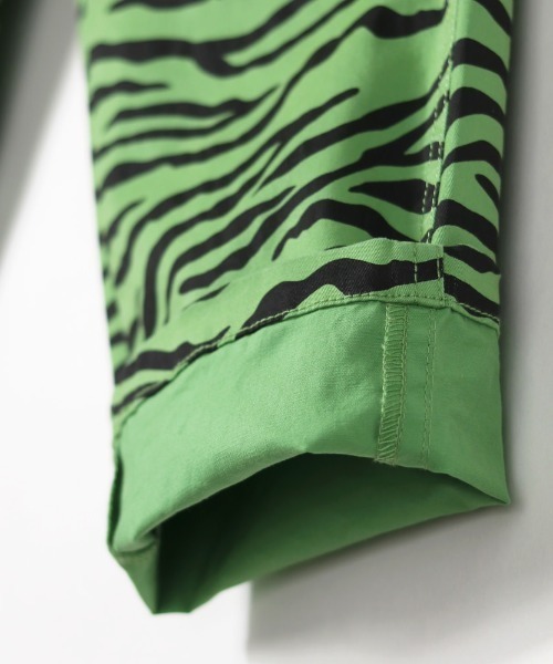 RADCHAP（ラッドチャップ）の「ゼブラ柄ロングパンツ（その他パンツ・キッズ・オフホワイト/ライトグリーン・90cm/110cm/100cm/120cm/130cm/140cm/150cm）」の17枚目の写真