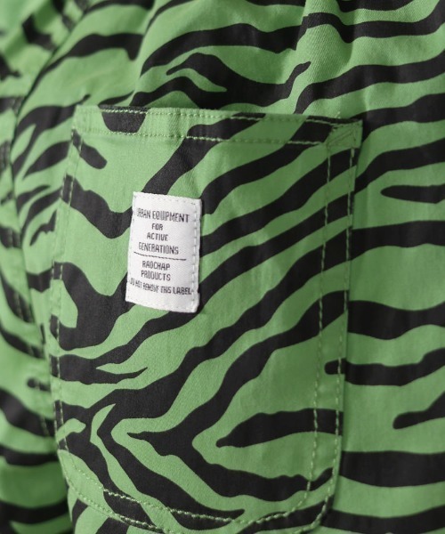 RADCHAP（ラッドチャップ）の「ゼブラ柄ロングパンツ（その他パンツ・キッズ・オフホワイト/ライトグリーン・90cm/110cm/100cm/120cm/130cm/140cm/150cm）」の16枚目の写真