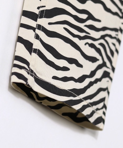 RADCHAP（ラッドチャップ）の「ゼブラ柄ロングパンツ（その他パンツ・キッズ・オフホワイト/ライトグリーン・90cm/110cm/100cm/120cm/130cm/140cm/150cm）」の12枚目の写真