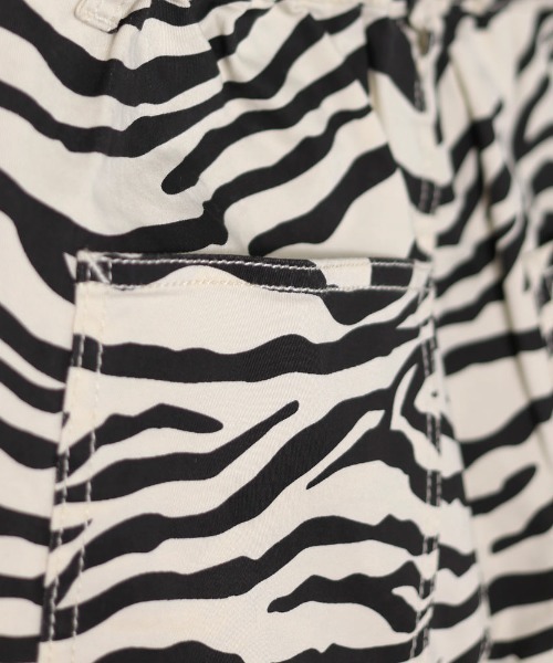 RADCHAP（ラッドチャップ）の「ゼブラ柄ロングパンツ（その他パンツ・キッズ・オフホワイト/ライトグリーン・90cm/110cm/100cm/120cm/130cm/140cm/150cm）」の10枚目の写真