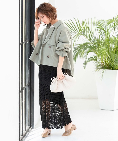 Edit Sheen（エディットシーン）の「ギャザー2wayクラッチ（クラッチバッグ・レディース・ブラック/アイボリー/パイソン・FREE）」の9枚目の写真