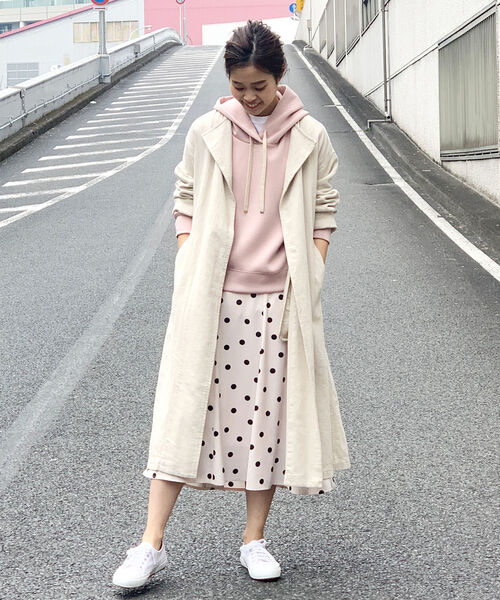 fredy repit（フレディレピ）の「綿麻ツイルガウンコート（その他アウター・レディース・オリーブ/キナリ・38）」の13枚目の写真
