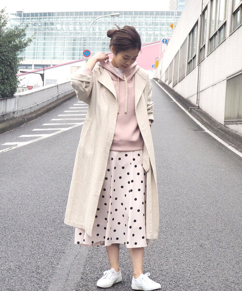 fredy repit（フレディレピ）の「綿麻ツイルガウンコート（その他アウター・レディース・オリーブ/キナリ・38）」の17枚目の写真