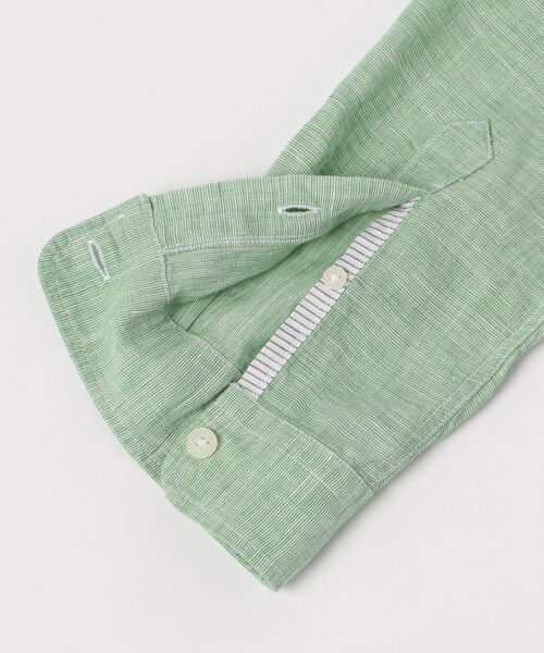 GLOSTER(グロスター)の「French linen フレンチリネン カッタウェイ シャツ(シャツ/ブラウス・メンズ・ホワイト/ライトブルー/インディゴブルー/グリーン/ブルー系その他/ブルー系その他2・S/M/L/XL)」の20枚目の写真