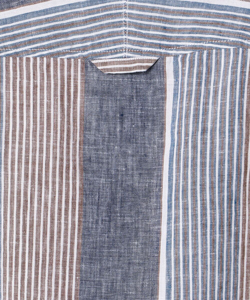 GLOSTER(グロスター)の「French linen フレンチリネン カッタウェイ シャツ(シャツ/ブラウス・メンズ・ホワイト/ライトブルー/インディゴブルー/グリーン/ブルー系その他/ブルー系その他2・S/M/L/XL)」の21枚目の写真