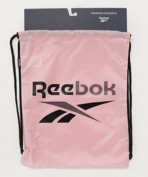 Reebok（リーボック）の「トレーニング エッセンシャルズ ジム サック / Training Essentials Gym Sack（エコバッグ/サブバッグ・メンズ・ブラック/ピンク/ピンク系その他/ブラック×ホワイト/ネイビー/ライトグレー/ブルー・FREE）」の6枚目の写真