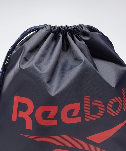 Reebok（リーボック）の「トレーニング エッセンシャルズ ジム サック / Training Essentials Gym Sack（エコバッグ/サブバッグ・メンズ・ブラック/ピンク/ピンク系その他/ブラック×ホワイト/ネイビー/ライトグレー/ブルー・FREE）」の17枚目の写真