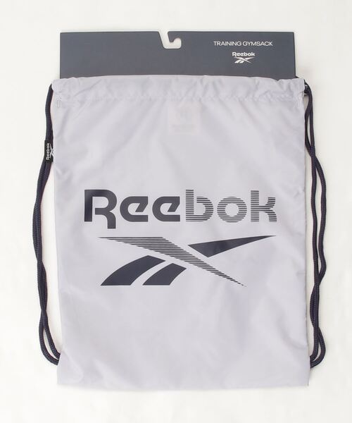 Reebok（リーボック）の「トレーニング エッセンシャルズ ジム サック / Training Essentials Gym Sack（エコバッグ/サブバッグ・メンズ・ブラック/ピンク/ピンク系その他/ブラック×ホワイト/ネイビー/ライトグレー/ブルー・FREE）」の19枚目の写真