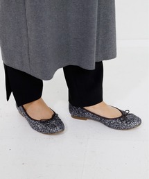 ラウンドトゥ フラット バレエシューズ