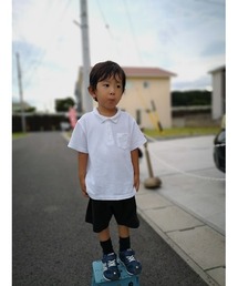 TARKER（ターカー）の「鹿の子半袖ポロシャツ（ポロシャツ・キッズ）」