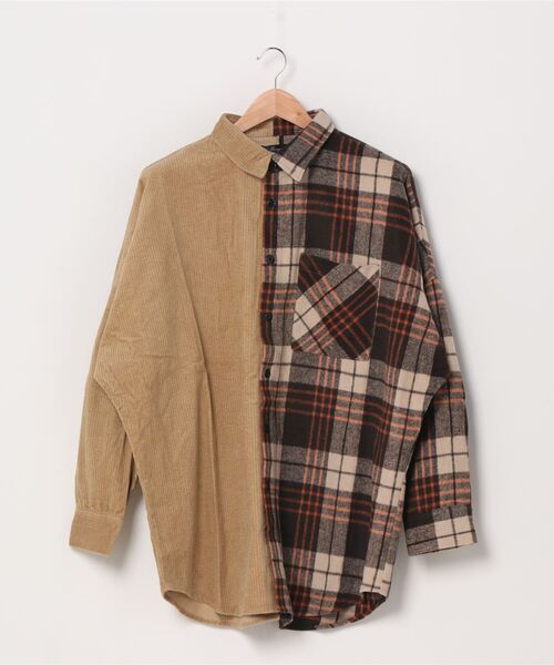 RINGS セパレート BIGシャツ（シャツ/ブラウス）｜JUGLANS（ユグランス）