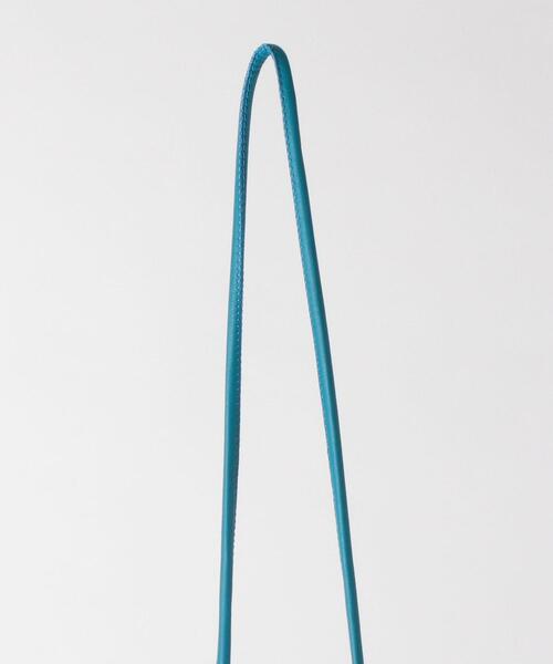 NOMADIS（ノマディス）の「＜NOMADIS＞レザーフリンジショルダーバッグ（ショルダーバッグ・レディース・コバルトブルー/ブラック/ベージュ/マスタード/グレー/オフホワイト/ライラック・FREE）」の18枚目の写真