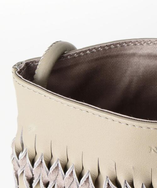 NOMADIS（ノマディス）の「＜NOMADIS＞レザーフリンジショルダーバッグ（ショルダーバッグ・レディース・コバルトブルー/ブラック/ベージュ/マスタード/グレー/オフホワイト/ライラック・FREE）」の11枚目の写真