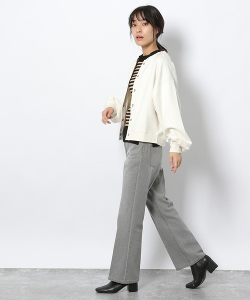 LAKOLE(ラコレ)の「ダンボールボリューミーカーディガン / LAKOLE(カーディガン/ボレロ・レディース・ブラック/オフホワイト/ブラウン系その他・SMALL/MEDIUM)」の4枚目の写真