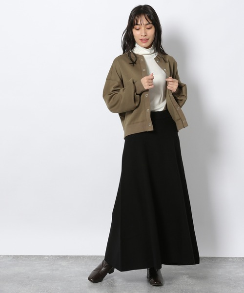 LAKOLE(ラコレ)の「ダンボールボリューミーカーディガン / LAKOLE(カーディガン/ボレロ・レディース・ブラック/オフホワイト/ブラウン系その他・SMALL/MEDIUM)」の6枚目の写真