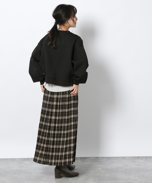 LAKOLE(ラコレ)の「ダンボールボリューミーカーディガン / LAKOLE(カーディガン/ボレロ・レディース・ブラック/オフホワイト/ブラウン系その他・SMALL/MEDIUM)」の9枚目の写真