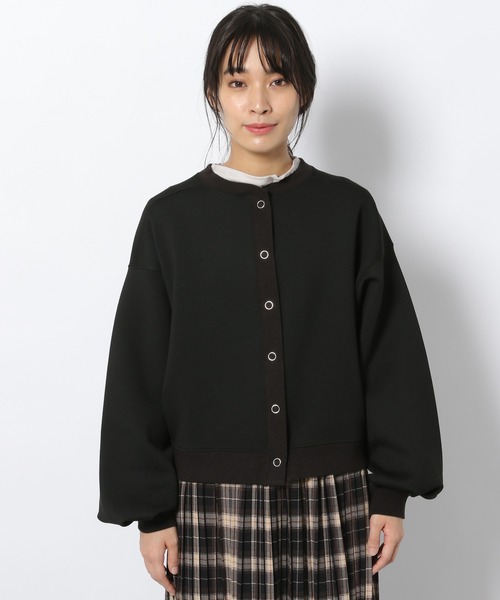 LAKOLE(ラコレ)の「ダンボールボリューミーカーディガン / LAKOLE(カーディガン/ボレロ・レディース・ブラック/オフホワイト/ブラウン系その他・SMALL/MEDIUM)」の10枚目の写真