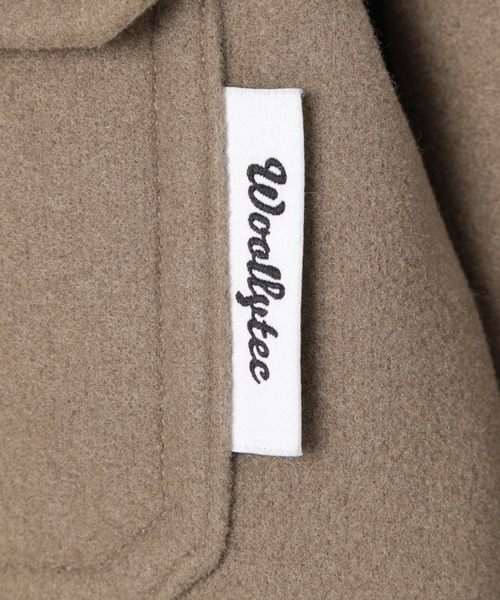 BAYFLOW（ベイフロー）の「[KIDS]ウーリーテックCPOシャツ（シャツ/ブラウス・キッズ・ベージュ/ブルー/チャコール・MEDIUM/LARGE/X-LARGE/XX-LARGE）」の15枚目の写真