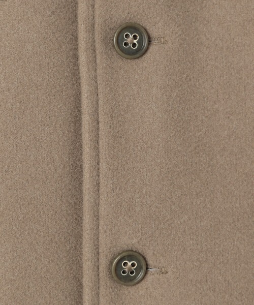 BAYFLOW（ベイフロー）の「[KIDS]ウーリーテックCPOシャツ（シャツ/ブラウス・キッズ・ベージュ/ブルー/チャコール・MEDIUM/LARGE/X-LARGE/XX-LARGE）」の13枚目の写真