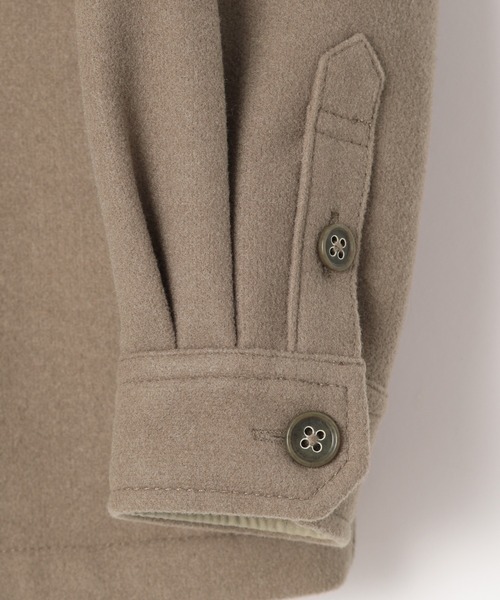 BAYFLOW（ベイフロー）の「[KIDS]ウーリーテックCPOシャツ（シャツ/ブラウス・キッズ・ベージュ/ブルー/チャコール・MEDIUM/LARGE/X-LARGE/XX-LARGE）」の17枚目の写真