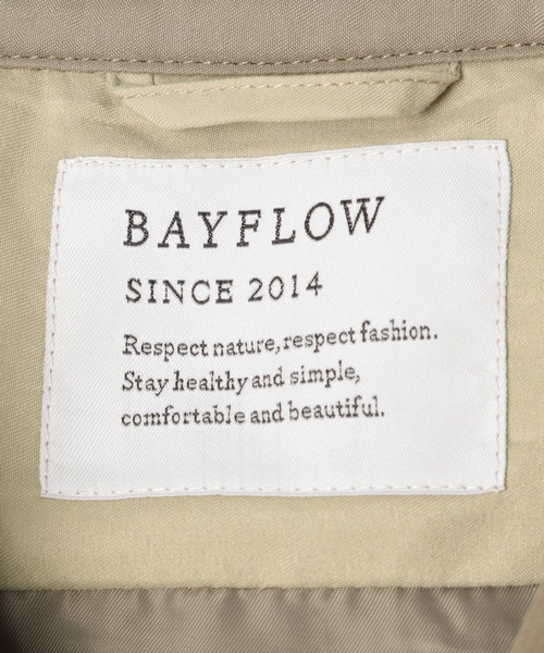 BAYFLOW（ベイフロー）の「[KIDS]ウーリーテックCPOシャツ（シャツ/ブラウス・キッズ・ベージュ/ブルー/チャコール・MEDIUM/LARGE/X-LARGE/XX-LARGE）」の21枚目の写真