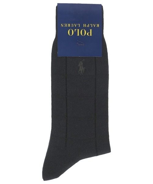 Polo Ralph Lauren メンズ ワンポイント ウィンドウペン柄 クルーソックス ソックス 靴下 Polo Ralph Lauren ポロラルフローレン のファッション通販 Zozotown