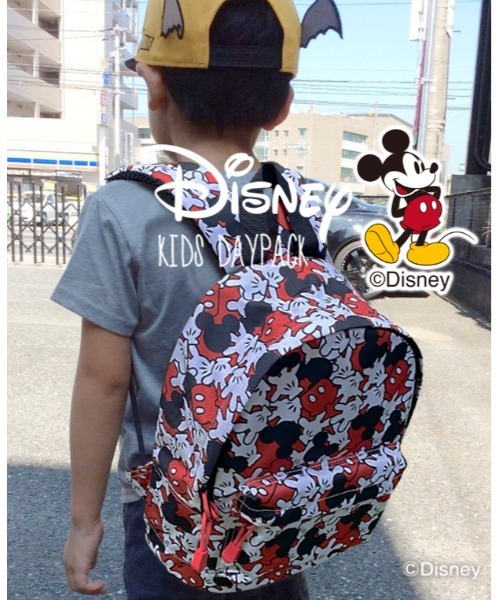 Disney（ディズニー）の「Disney　Kid'sリュック（バックパック/リュック・キッズ・ブラック/レッド/マルチ/ブラック系その他/レッド系その他/ブラック系その他2/ブラック系その他3/ブラック系その他4/レッド系その他2/ブルー/ベージュ/アイボリー/グレー・FREE）」の11枚目の写真