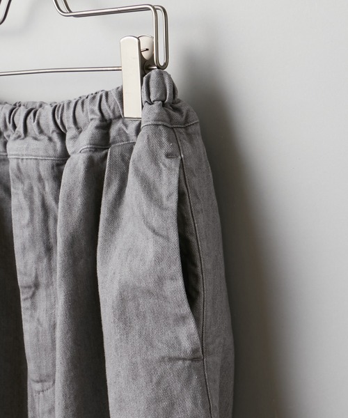 SAKULA(サクラ)の「【SAKULA/サクラ】DENIM NARROW BALL PANTS/デニムナローバルーンパンツ(デニムパンツ・メンズ・グレー/オフホワイト/ブルー・1/2)」の10枚目の写真