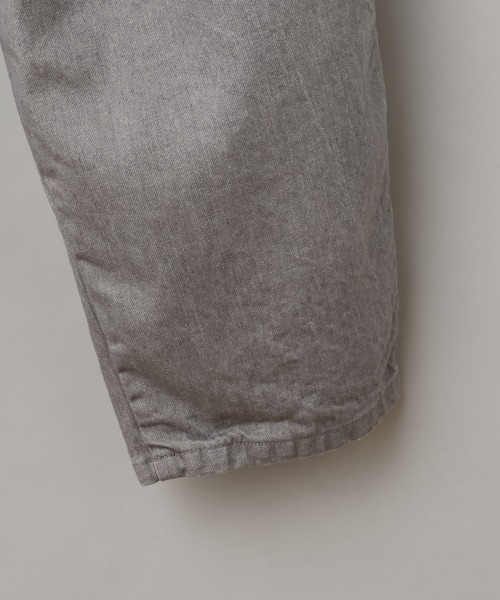 SAKULA(サクラ)の「【SAKULA/サクラ】DENIM NARROW BALL PANTS/デニムナローバルーンパンツ(デニムパンツ・メンズ・グレー/オフホワイト/ブルー・1/2)」の12枚目の写真