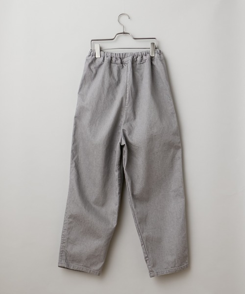 SAKULA(サクラ)の「【SAKULA/サクラ】DENIM NARROW BALL PANTS/デニムナローバルーンパンツ(デニムパンツ・メンズ・グレー/オフホワイト/ブルー・1/2)」の8枚目の写真