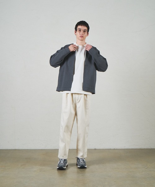 SAKULA(サクラ)の「【SAKULA/サクラ】DENIM NARROW BALL PANTS/デニムナローバルーンパンツ(デニムパンツ・メンズ・グレー/オフホワイト/ブルー・1/2)」の7枚目の写真