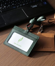 mieno（ミエノ）の「[mieno]牛革レザーIDカードケース（パスケース）」