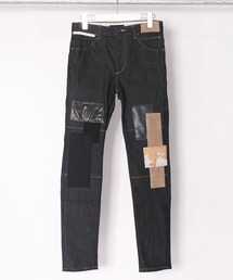 Wizzard ウィザード / SKINNY PANTS OVER DESIGN スキニーパンツ オーバーデザイン リメイク / WPBSC-01C