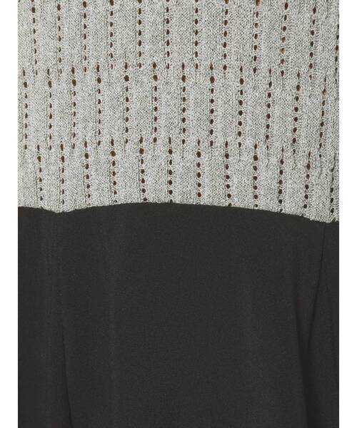 LAGUNAMOON（ラグナムーン）の「アイレットリブドッキングフレアーワンピース（ワンピース・レディース・ミント/アイボリー/グレー・MEDIUM/SMALL）」の21枚目の写真