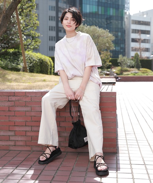 THEATRE PRODUCTS（シアタープロダクツ）の「＜THEATRE PRODUCTS/シアタープロダクツ＞別注巾着/ショルダーバッグ/937129（ショルダーバッグ・メンズ・ブラック/ベージュ・FREE）」の15枚目の写真