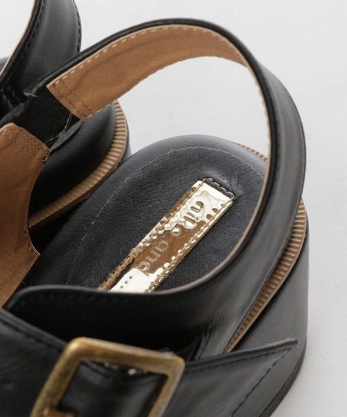 niko and...（ニコアンド）の「オリジナル厚底サンダル（サンダル・レディース・ブラウン/ブラック/アイボリー・SMALL/LARGE/MEDIUM）」の8枚目の写真