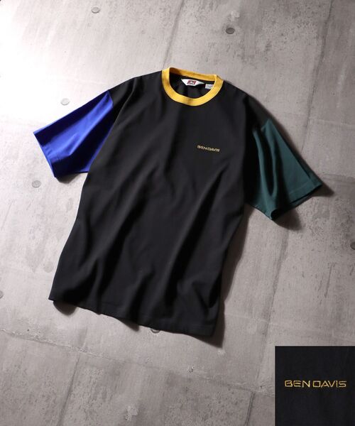 BEN DAVIS/WHITE LABEL(ベンデイビス ホワイトラベル)の「【 BEN DAVIS ( ベンデイビス )】BROCKING' EXTRA SMOOTH SHORT SLEEVE TEE(Tシャツ/カットソー・メンズ・ホワイト/ブラック/オフホワイト/イエロー・MEDIUM/LARGE)」の1枚目の写真