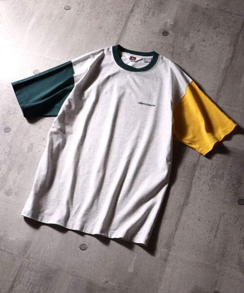 BEN DAVIS/WHITE LABEL(ベンデイビス ホワイトラベル)の「【 BEN DAVIS ( ベンデイビス )】BROCKING' EXTRA SMOOTH SHORT SLEEVE TEE(Tシャツ/カットソー・メンズ・ホワイト/ブラック/オフホワイト/イエロー・MEDIUM/LARGE)」の6枚目の写真